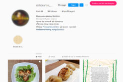 visione del profilo instagram dopo tre mesi di lavoro